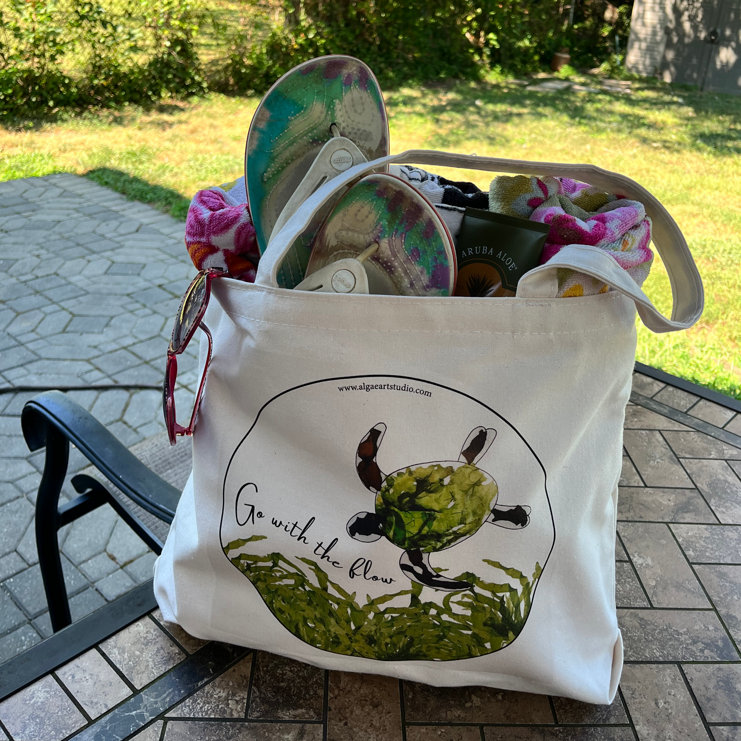 Sea Turtle Eco-Friendly Tote Bag