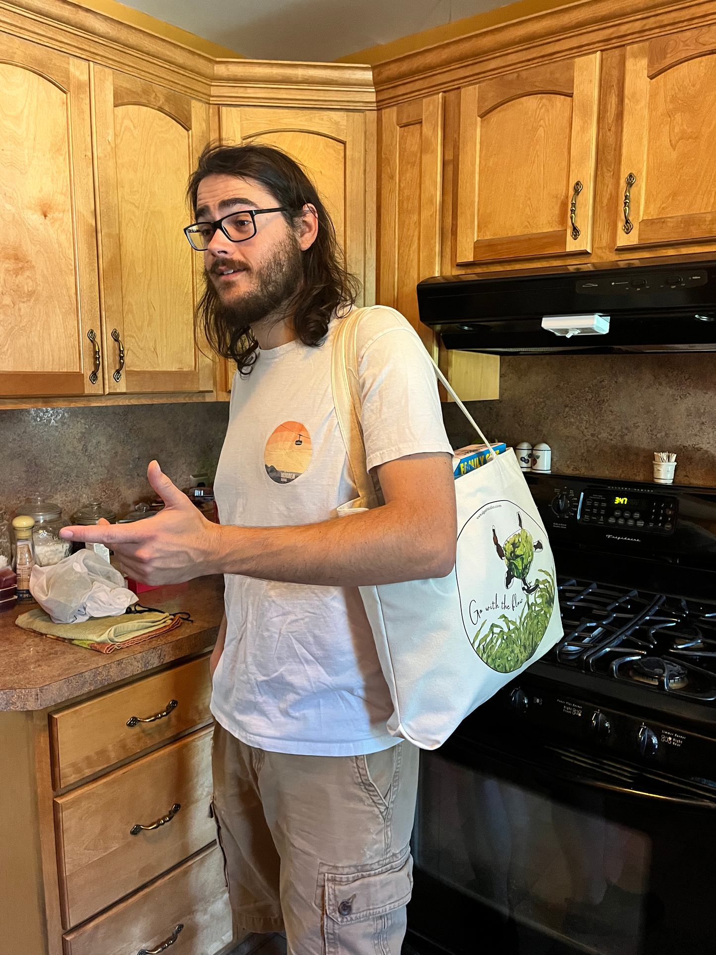 Sea Turtle Eco-Friendly Tote Bag